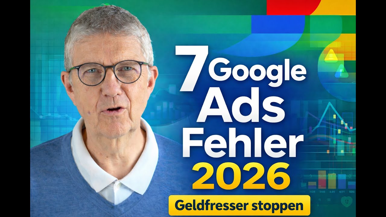 Video-Thumbnail: Google Ads 2026 — Wo dein Geld wirklich versickert